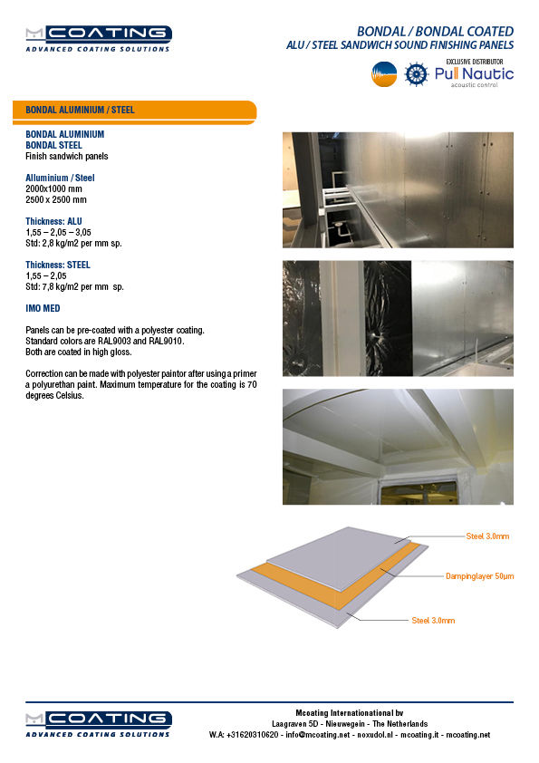 MCoating | BONDAL | BONDAL COATED